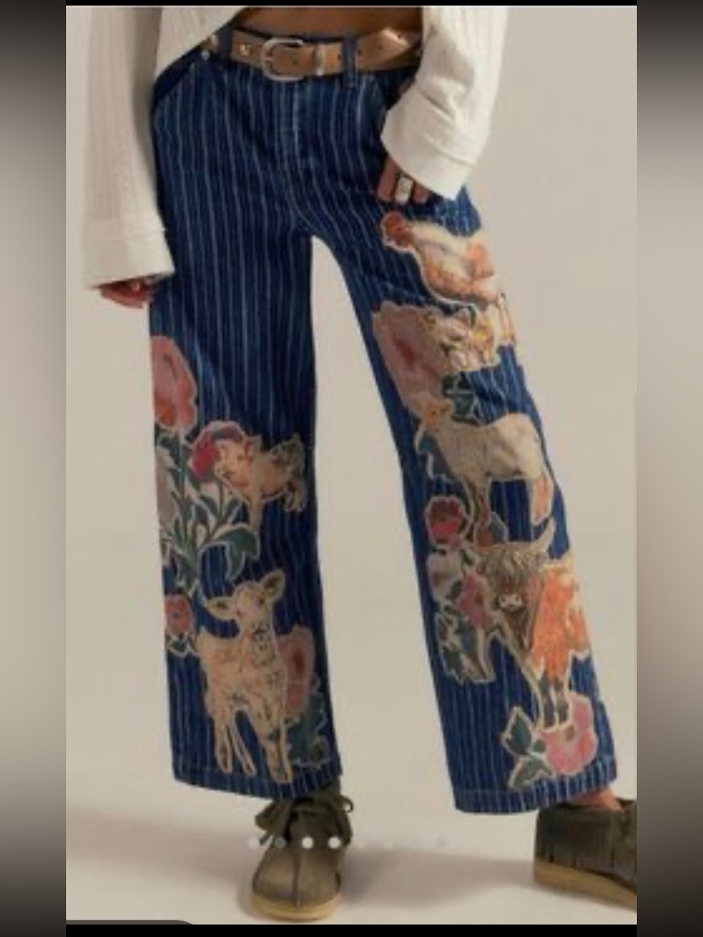 We The Free Farm To Peach Jeans NWOT